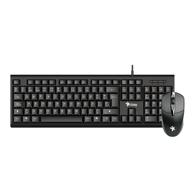 Kit de Teclado y Mouse  Stylos STPKTM4B